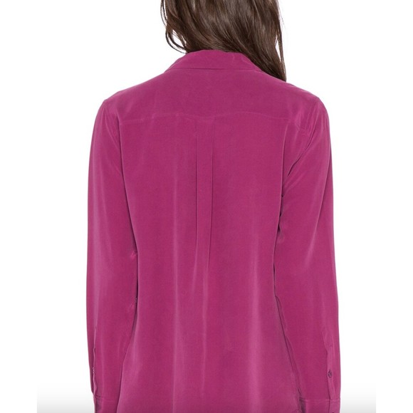 Equipment Malbec Super Vintage Slim Signature Button Up Top size M - Picture 2 of 12